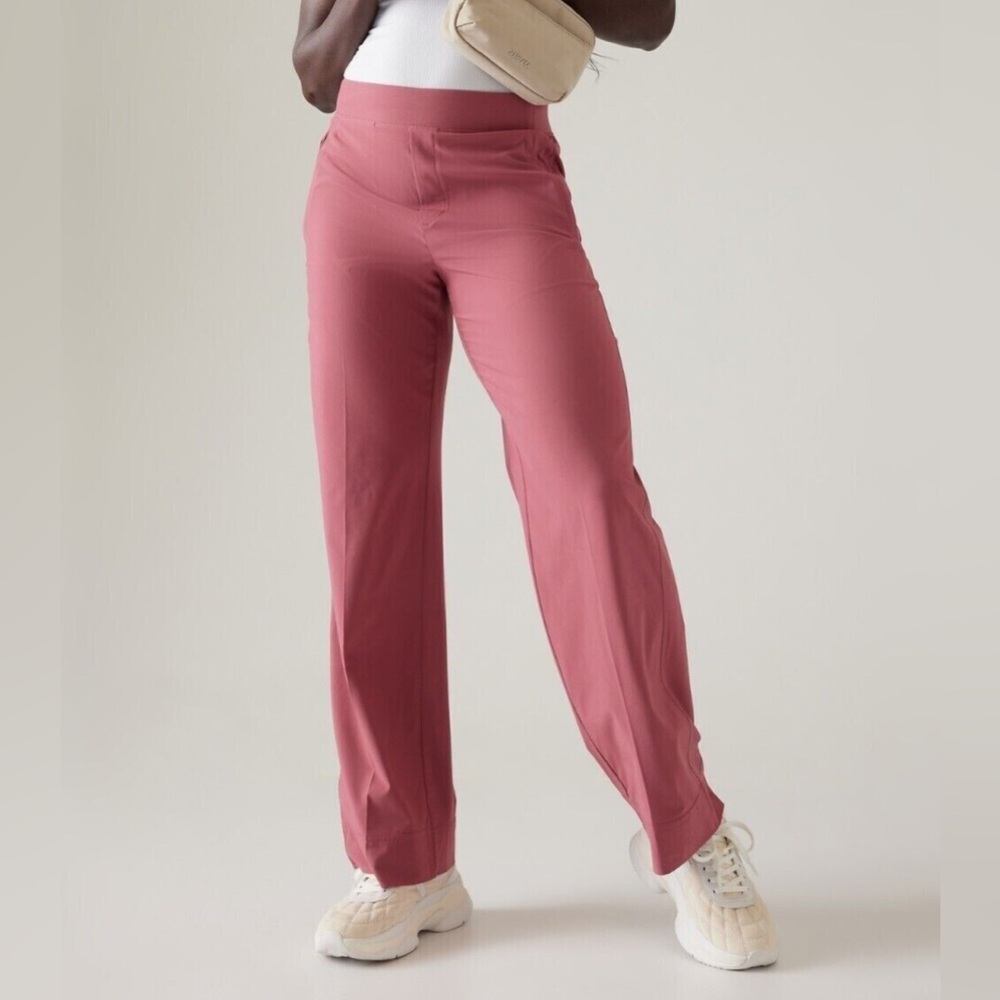Athleta Brooklyn Heights HR Straight Leg Trousers